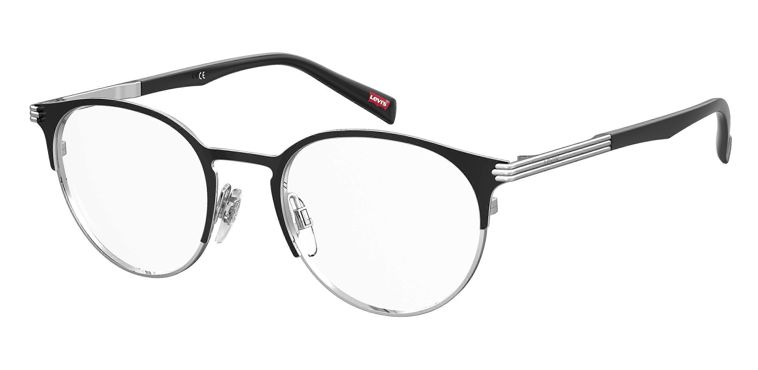 Eyewear Frames LEVIS LV 5035 BSC BLACK SILVER 50/20/145 UNISEX