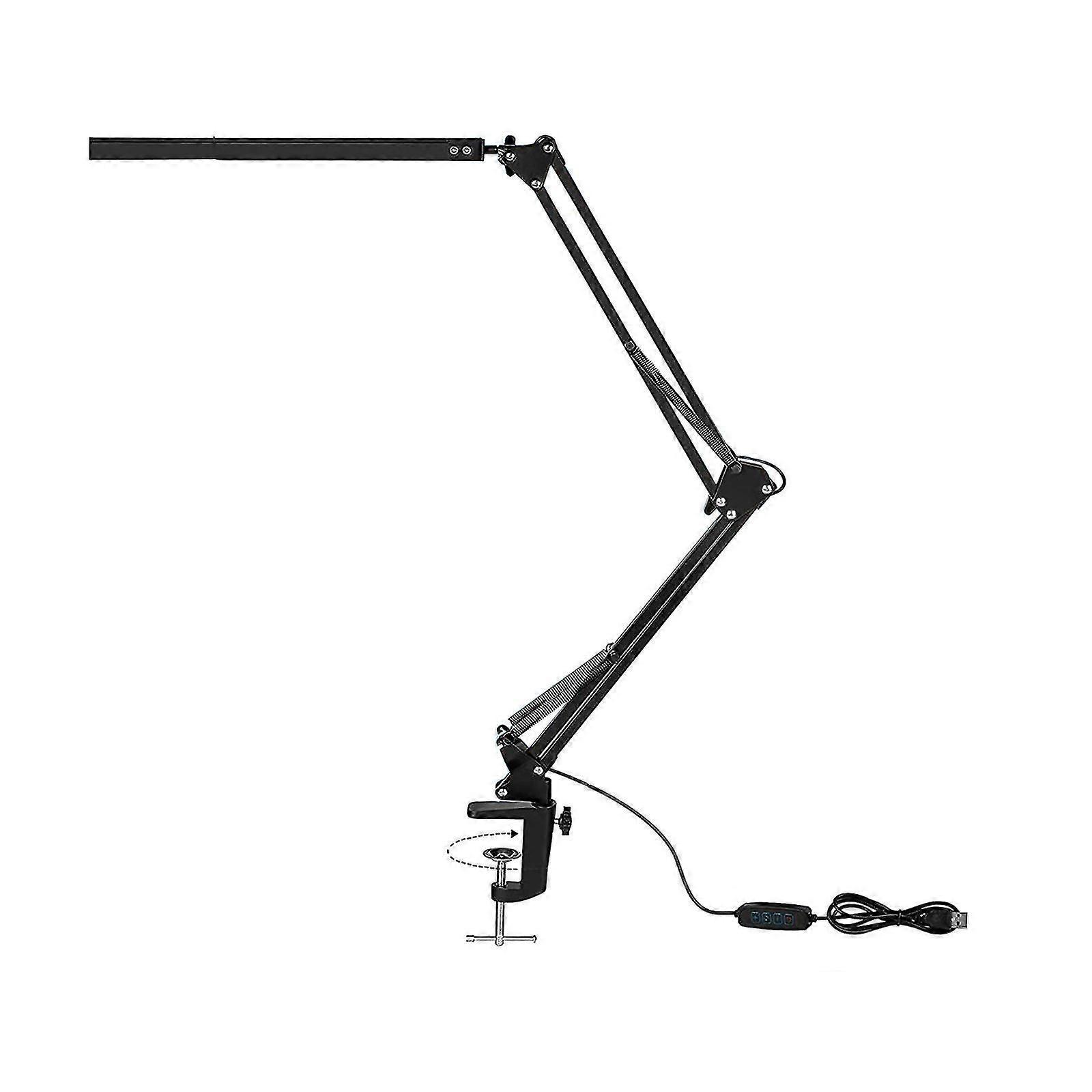 Led Desk Lamp With Clamp 3 Color Architect's Lamp With Swivel Arm Office Table