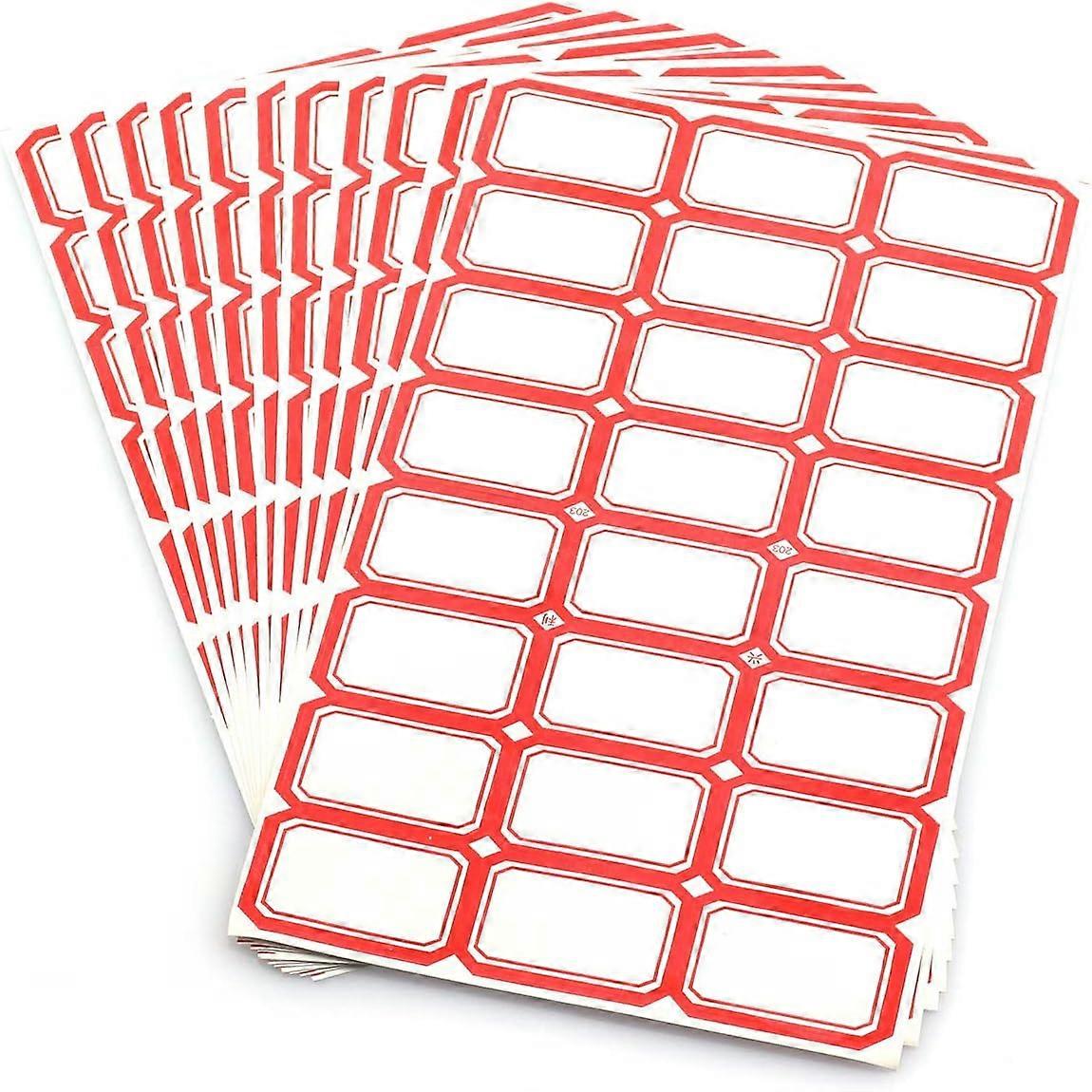 Labels, Rectangular, White, Stationery, Office Supplies