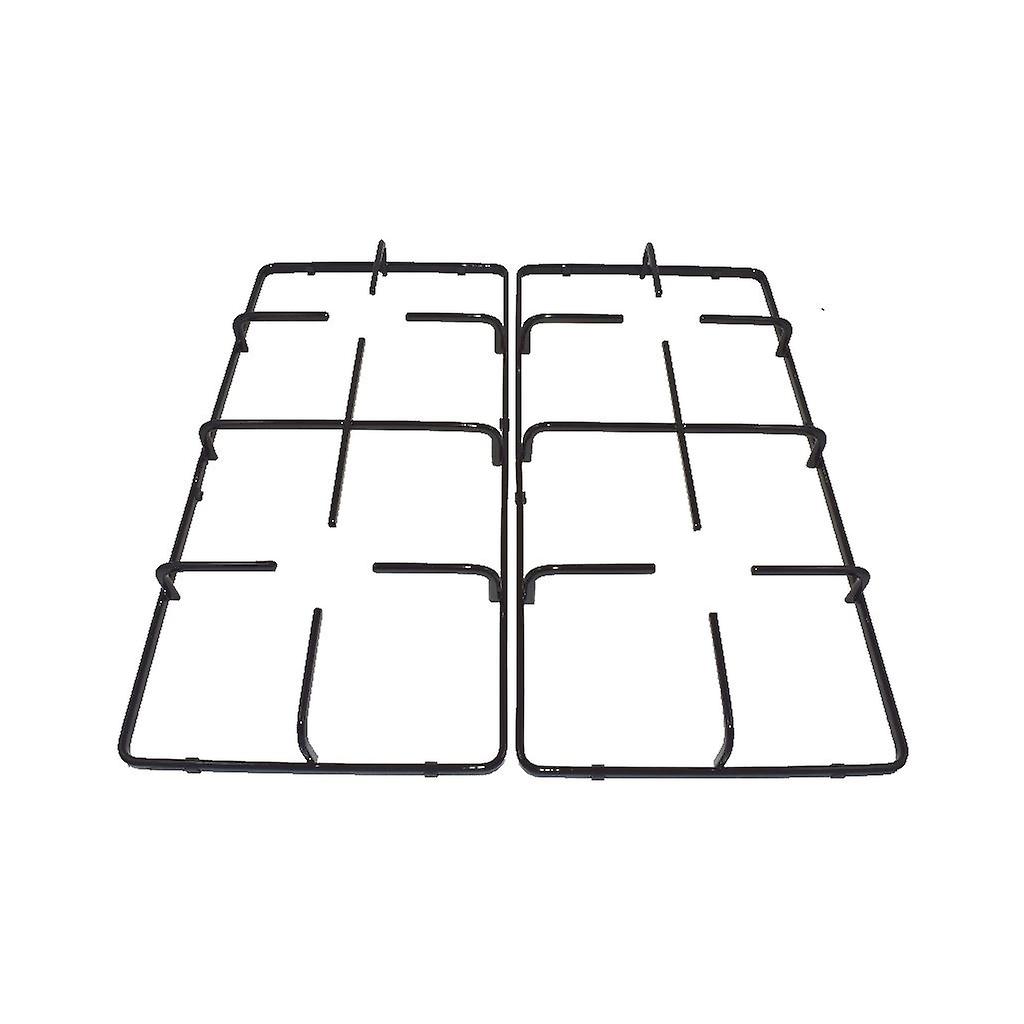 Cooker Gas Hob Pan Support Stand 230mm x 475mm Pack of 2