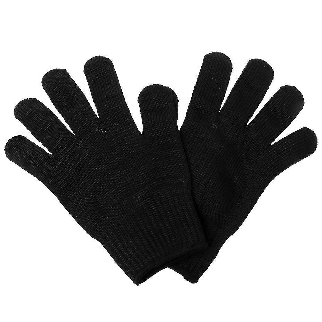 Bird Anti-Bite Gloves Pet Parrot Chewing Protective Handling Gloves for Training Conures Finches Macaws Parakeets Black