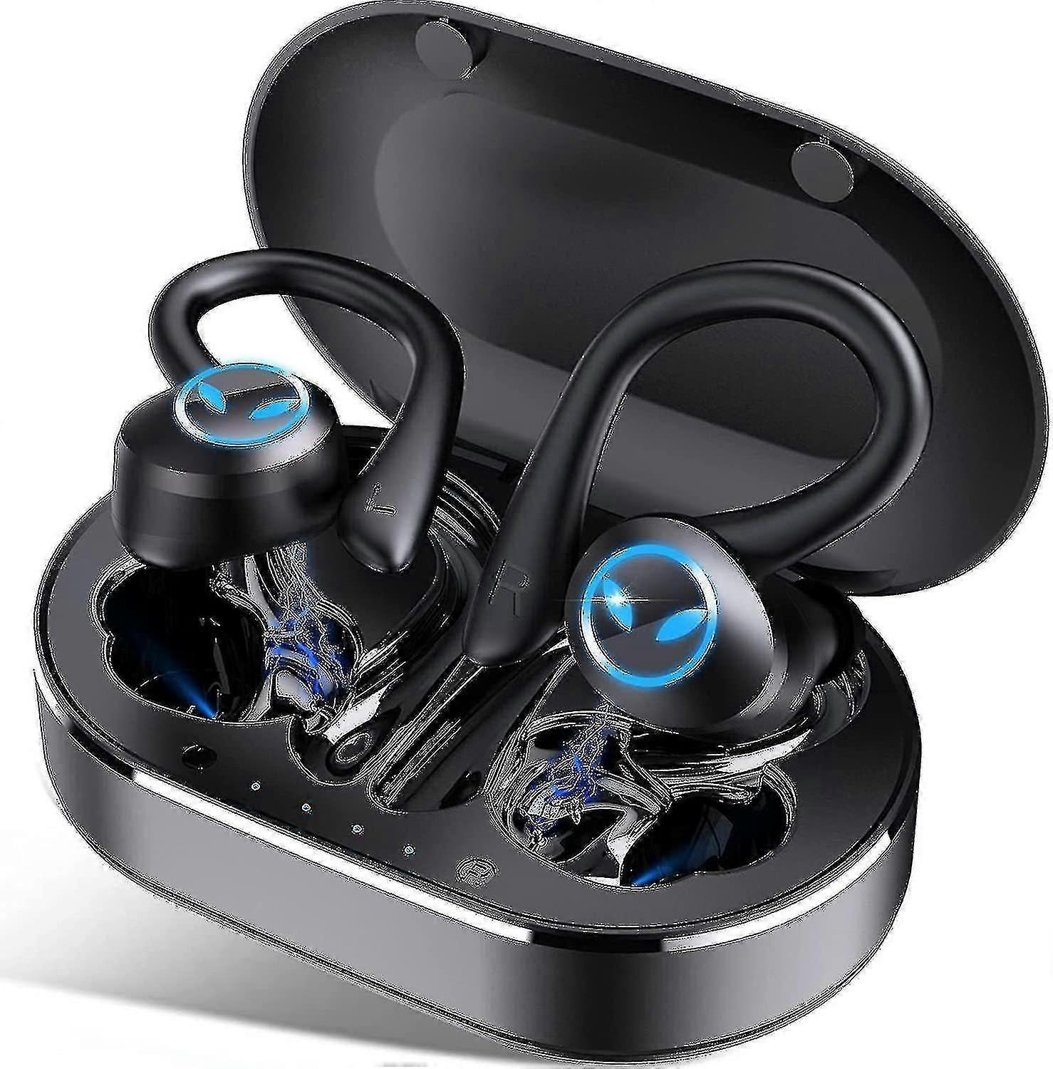 Wireless Earbuds, Bluetooth Headphones With Noise Cancelling Mic, Built-in Microphone(black)