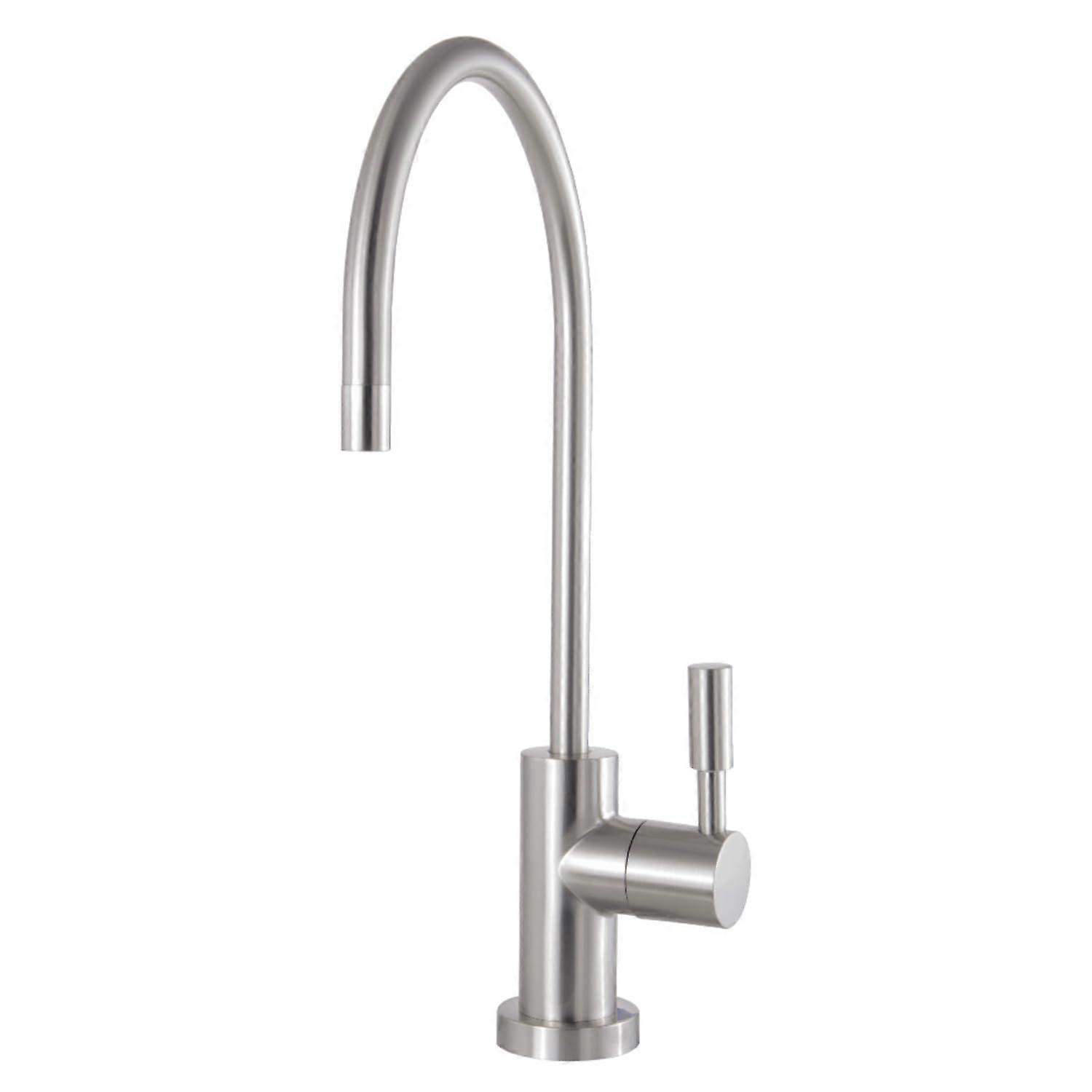 Water Filtration Faucet with Brushed Nickel Finish, 2.75" x 5.75" x 11.5"