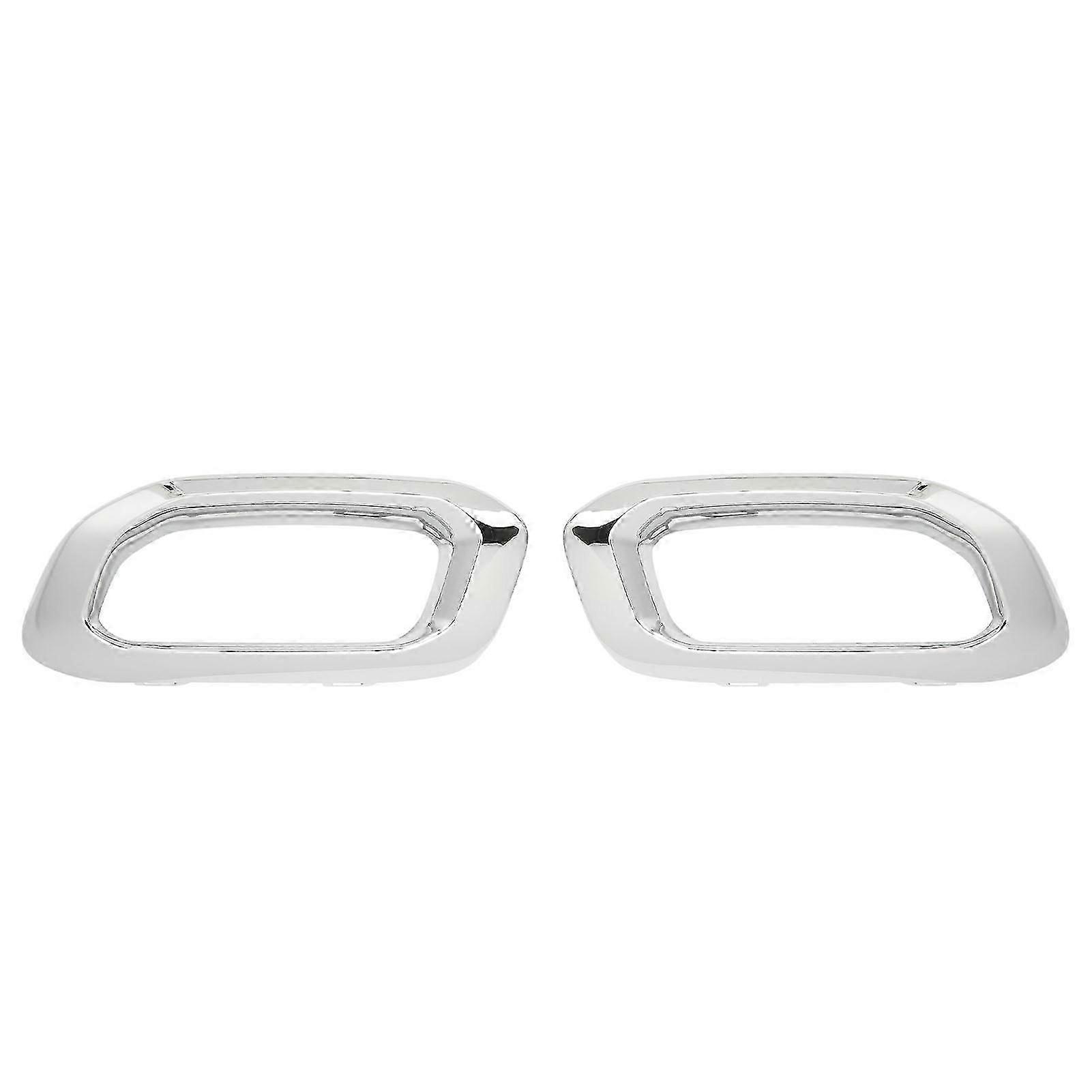 Gloss Black Exhaust Tip Cover Trims Replacement For Mercedesbenz A B C E Glc Clsclass W177 W247 W205 W213 X253 C257