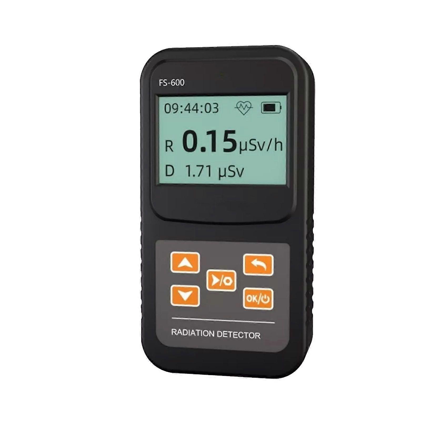 Geiger Counter Radiation Detector Dosimeter FS-600 Radiation Meter Radiation Tester