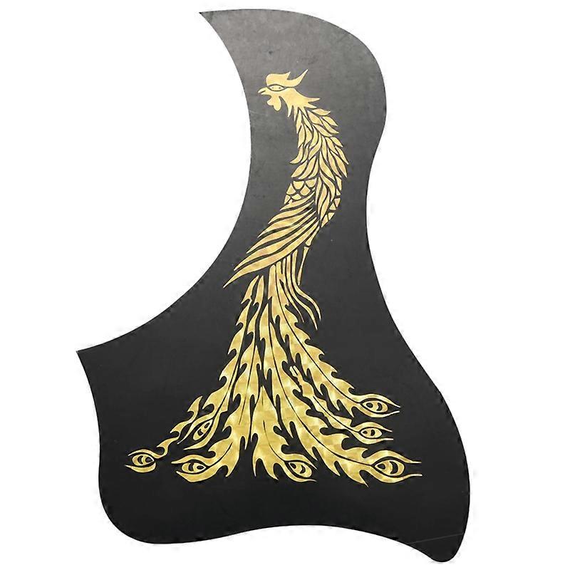 Self Adhesive Decorative Anti-Scratch Cover Motor Protection Plate Accessories for 40/41 Inch Folk Acoustic Guitar