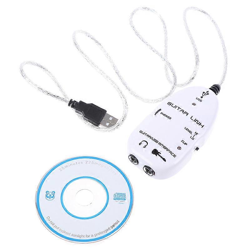 1pc o Cable External o Sound Card Guitar for USB o Player Sound Card Interface Effector