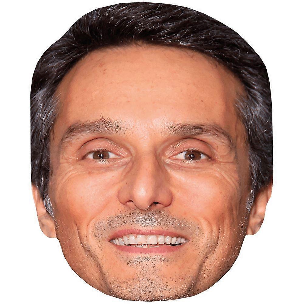 Vincent Elbaz (Smile) Celebrity Mask, Flat Card Face