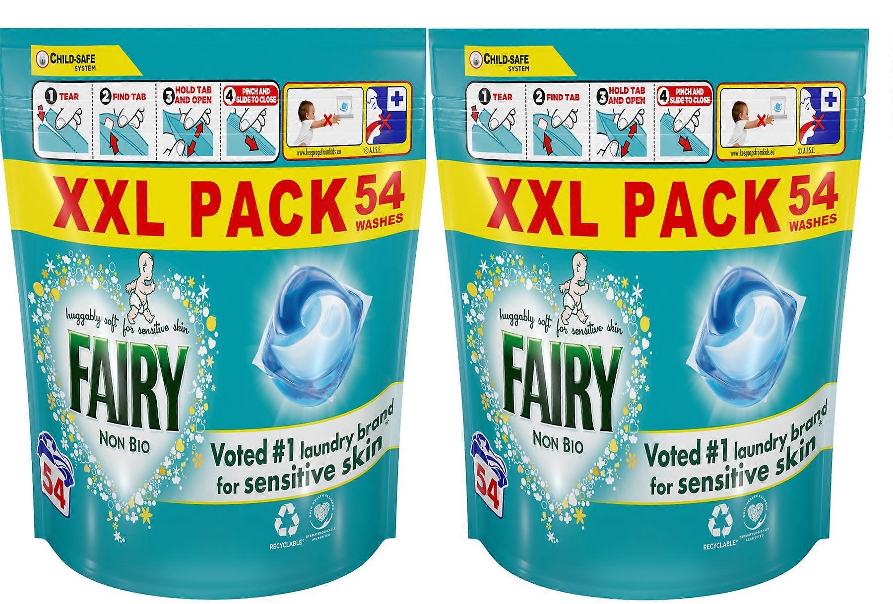Fairy Non Bio Pods Sensitive Skin (108 Washes, 54 x 2)