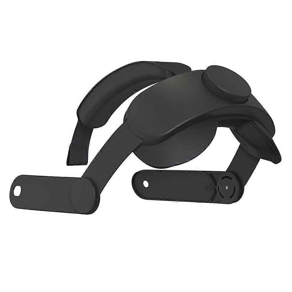 Adjustable Replacement Head Strap for Meta Quest 3 Head-Mounted Smart VR Headset Accessories-Black