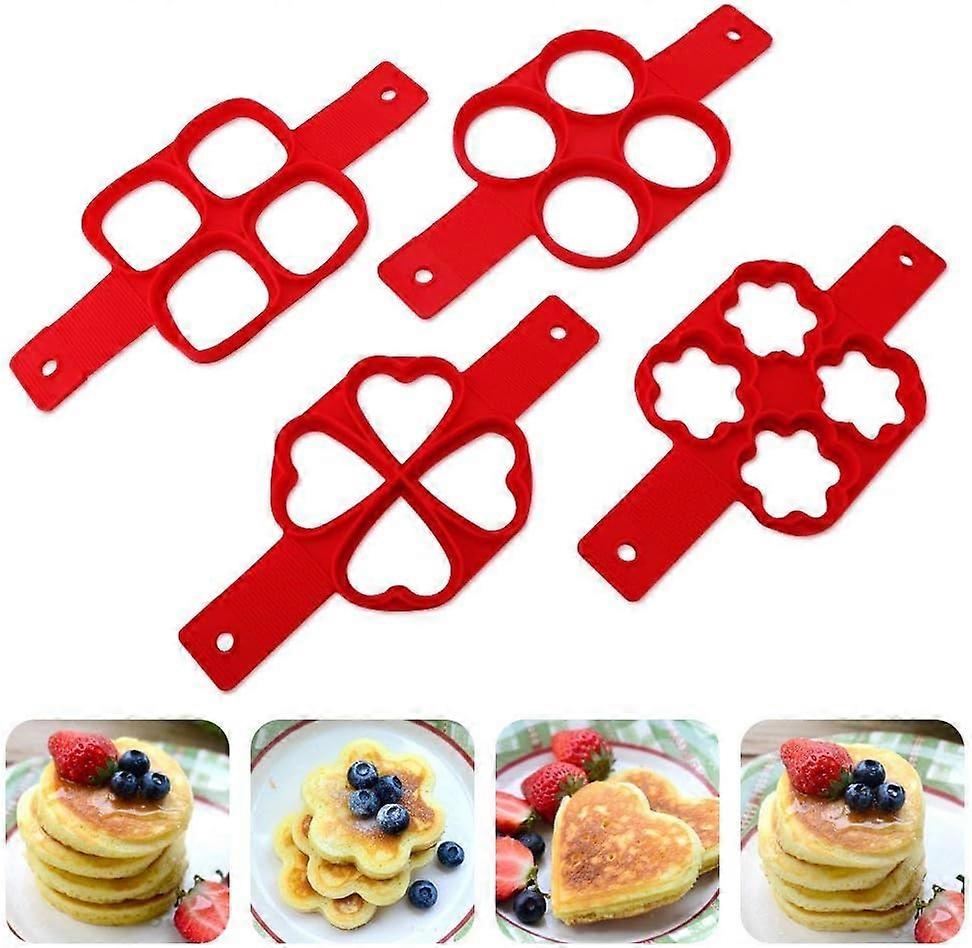 Pancake Maker, Non-stick Silicone, Breakfast, Egg Muffins