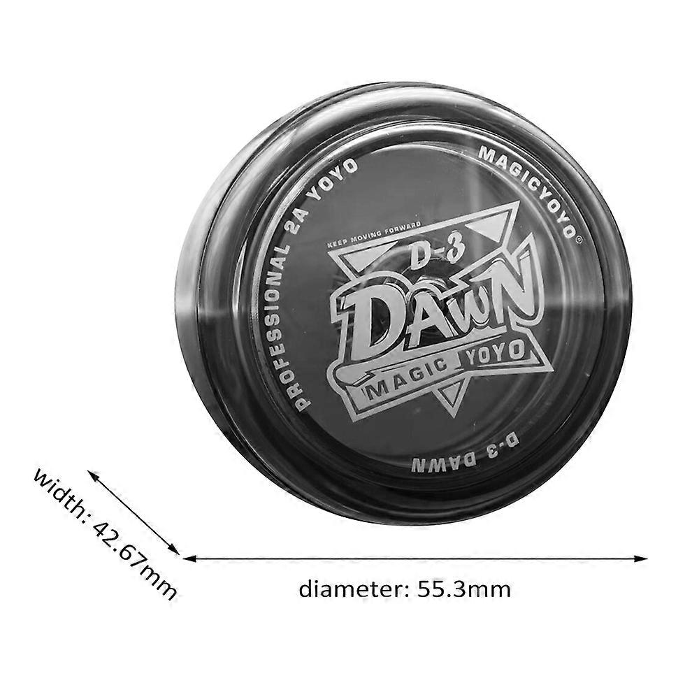 Magic Yoyo Crystal Yoyo for Kids Unresponsive Yoyo for Adults Toys 8-Ball KK Bearing for Children Ro