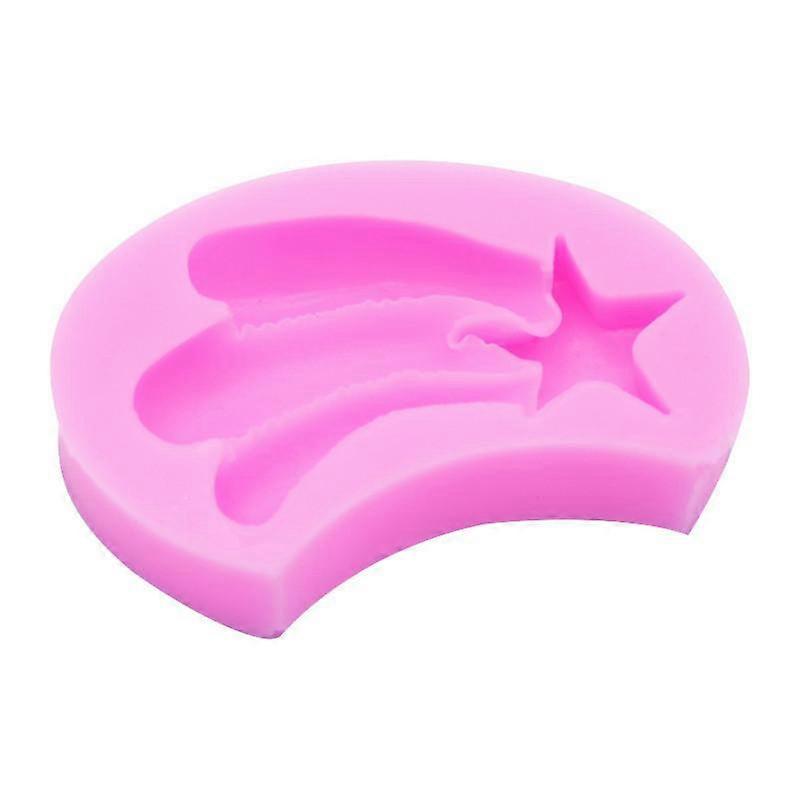 Meteor Rainbow Modellering Silikon Form Fondant Kake Sjokoladeform