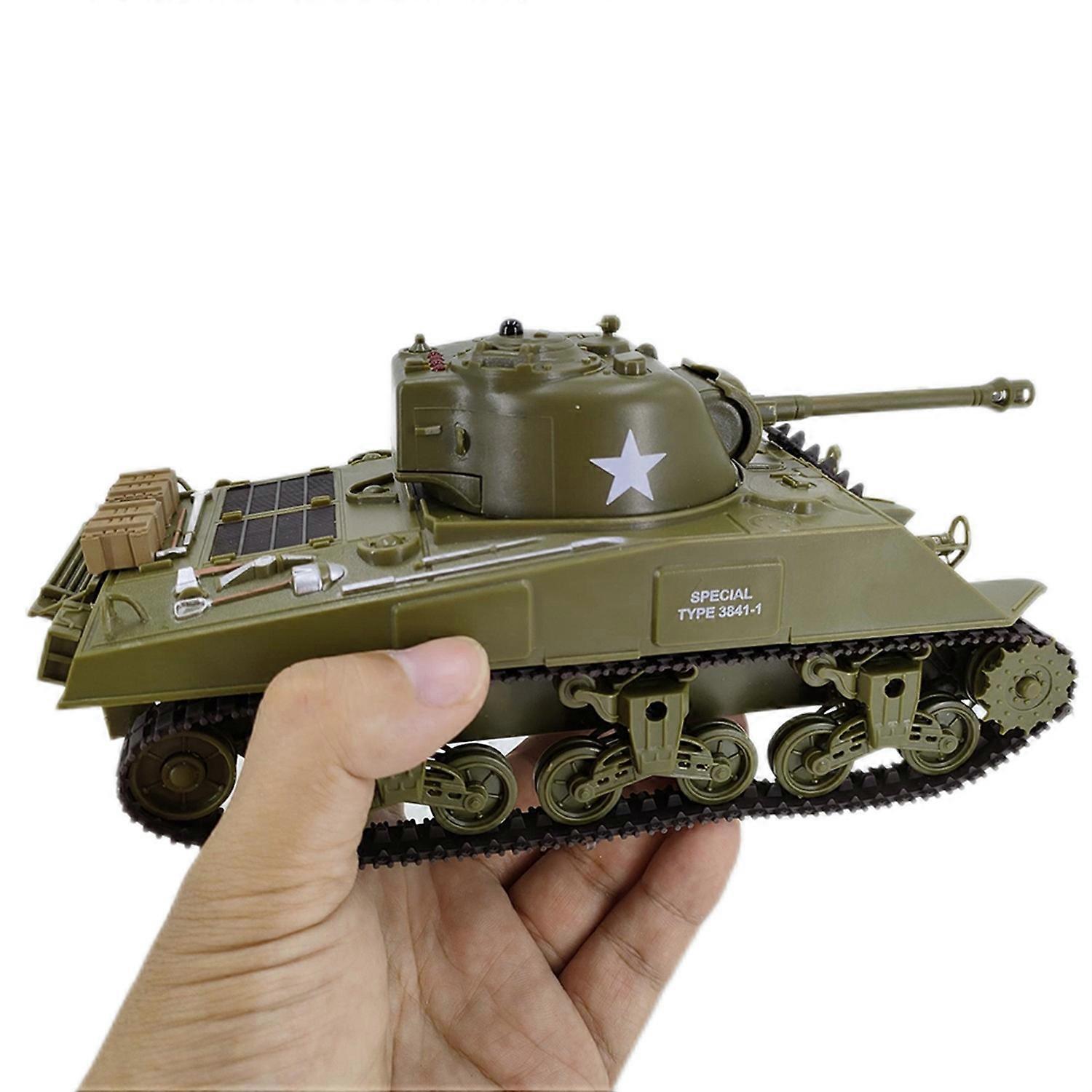 Remote Control Tank 1:30 2.4GHz Remote Control BattleTank Car with 320 ° Rotatable Turret Infrared C