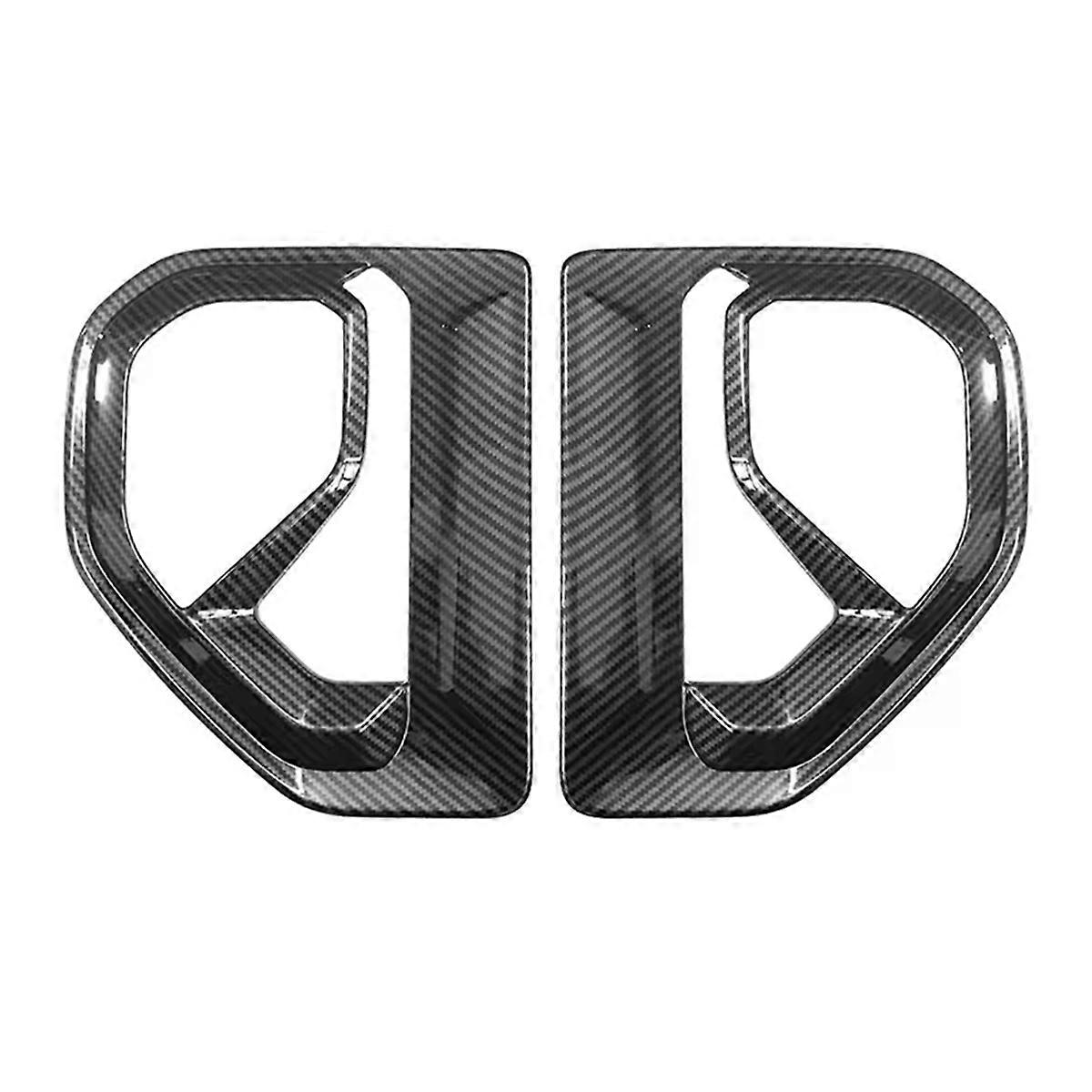 Car Carbon Fiber Leaf Board Side Mark Cover for 2023-2024
