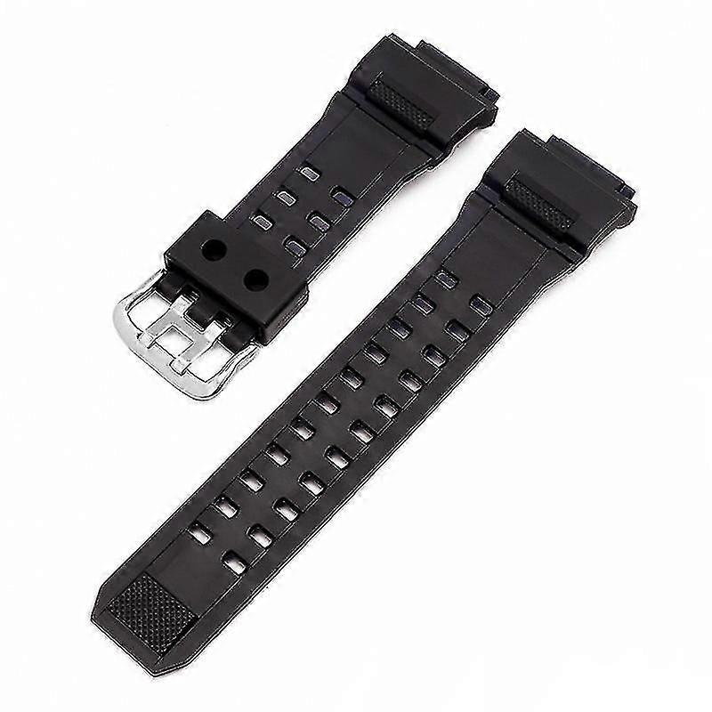 Silikone gummi ur rem passer til Casio G Shock Gw9400 Gw 9400 udskiftning sort vandtæt W