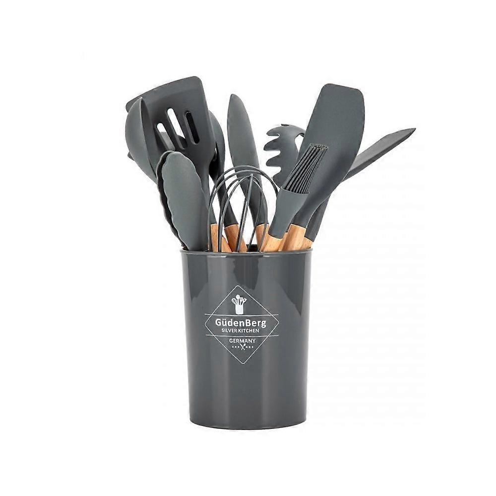 Elitehoff set of 12 kitchen utensils in a stand 48649