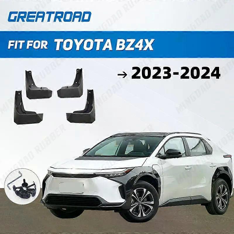 For Toyota bZ4X 2023-2024 Fender Mudflaps Splash Guards Mudguards Mud Flaps car Access