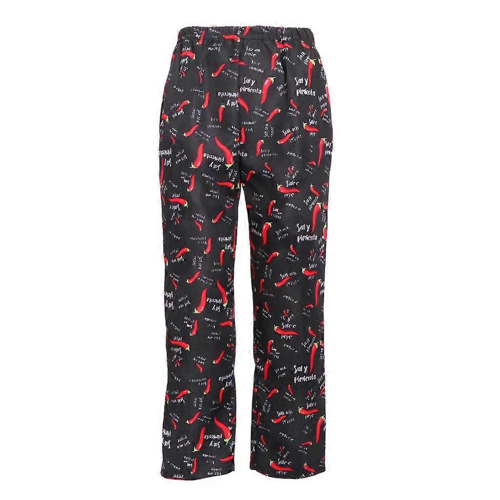 Baggy Chef Byxor Uniform Lös Passform