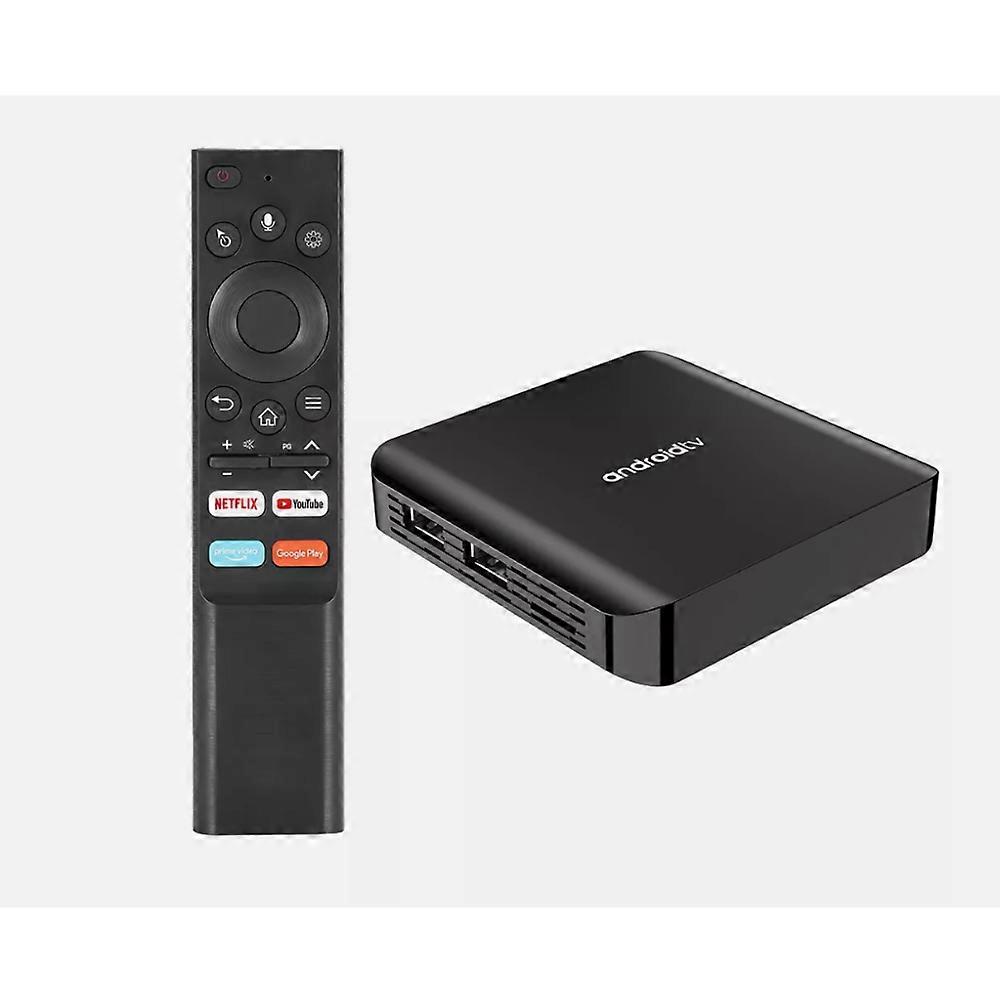 TV98 PLUS Smart Android TV Box, Media Player with Android 14.0 OS, Quad Core ARM Cortex A53, G31 OpenGL3.2 Graphics, Dual Band WiFi, BT5.0, 8K UHD