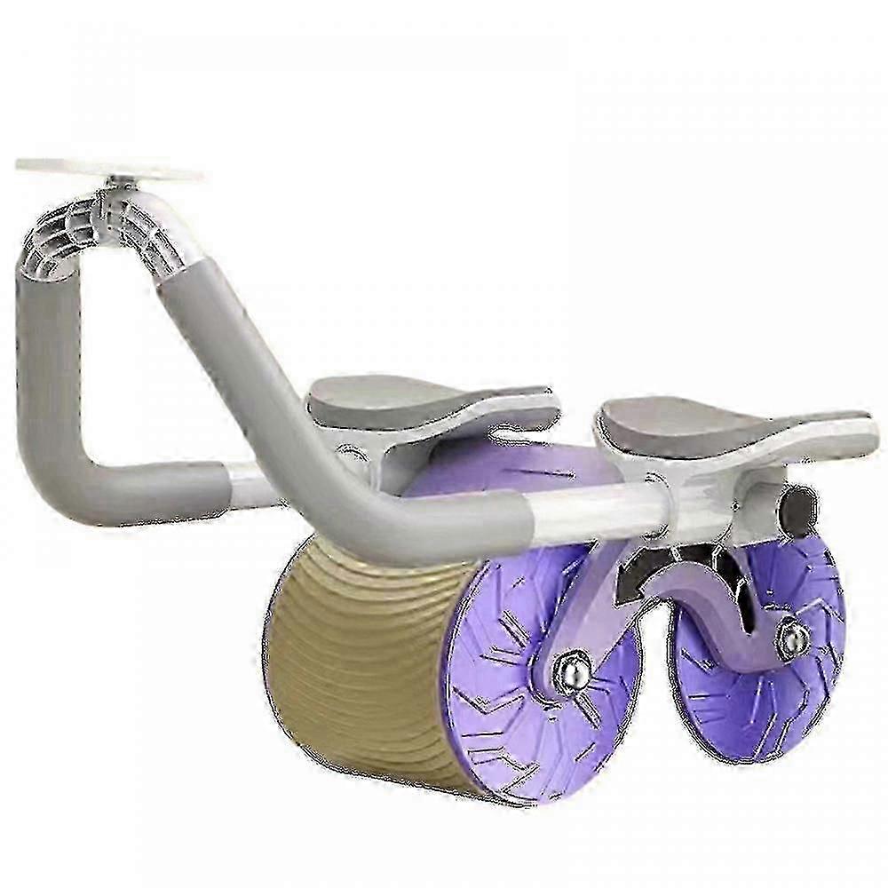 Abdominal Roller Automatic Rebound Training Abdominal Muscle Artifact Exercise Fitness Equipment f54