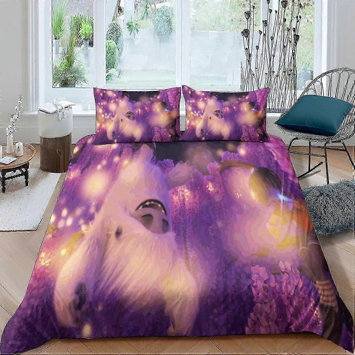 o3362 ملاءات السرير بغيضة مجموعة الفراش قطع ستوكات ناعمة مع أكياس وسائد غطاء لحاف مجموعة غطاء لحاف بغيض 3D فراش مع إغلاق سحاب و