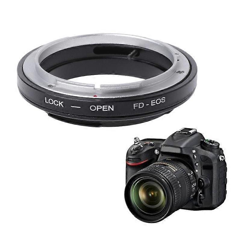 FD-EOS objektivmonteringstrinring til Canon FD-objektiv til EOS EF-objektiv (sort)