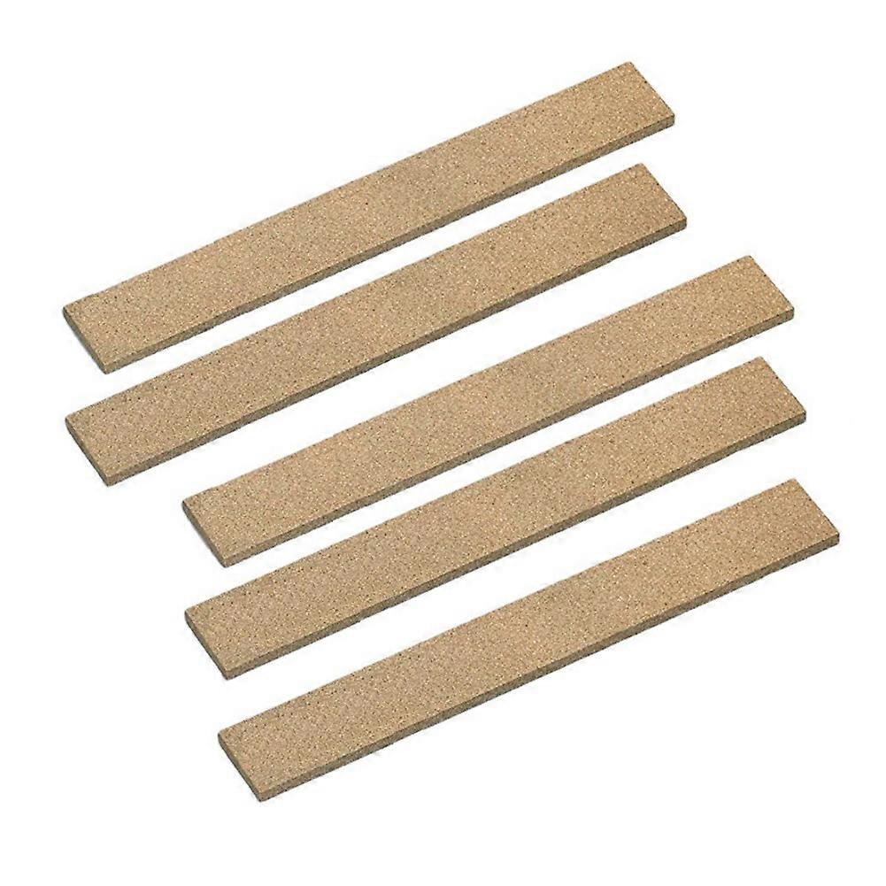 5Pcs Cork Board Strips Self-Adhesive Long Cork Board for Wall Desk