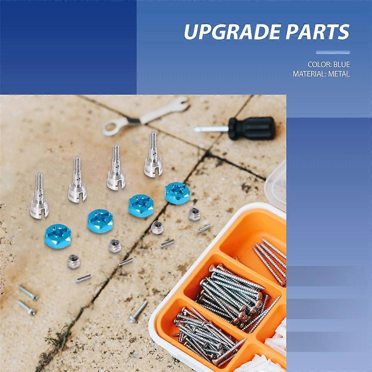 Wheel Conversion Set Axle for 1/18 A959 etc Car Upgrade Parts