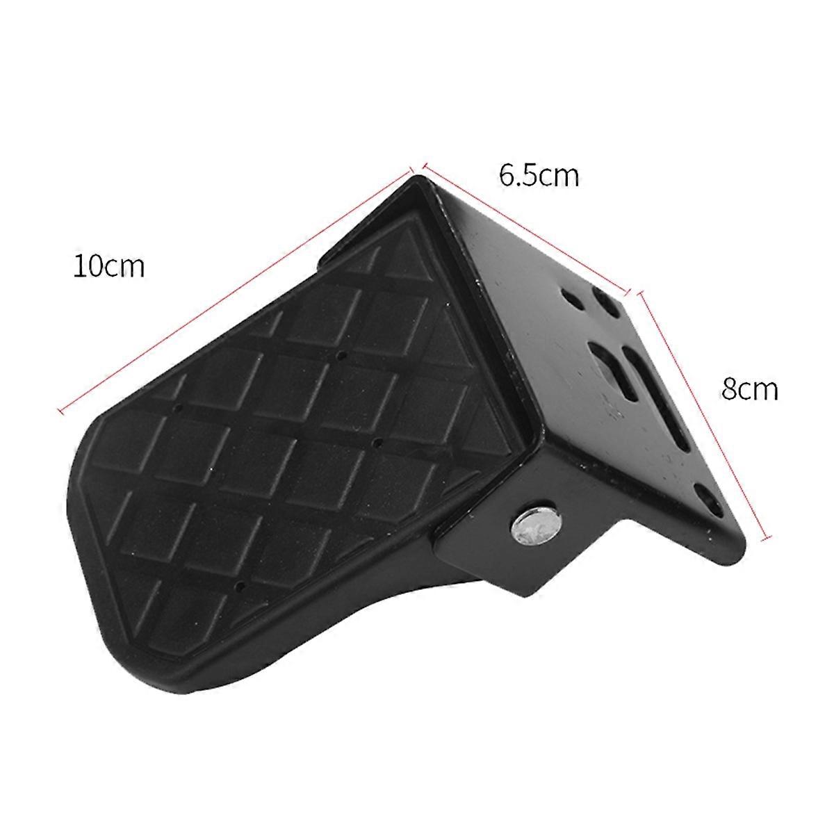 2PCS Folding Truck Bed Step Anti-Slip for Boat Trailer Bumper Pickup Truck Ladder Campers RV
