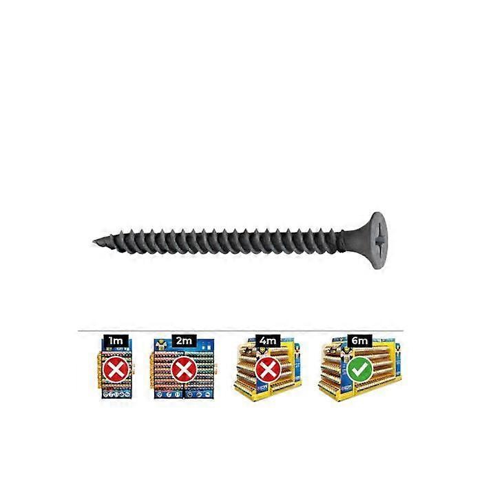 Generique Fixing Screws - GENERIC - Ssf 3.5 X 35 - Metal - Phosphated - 1000 pcs