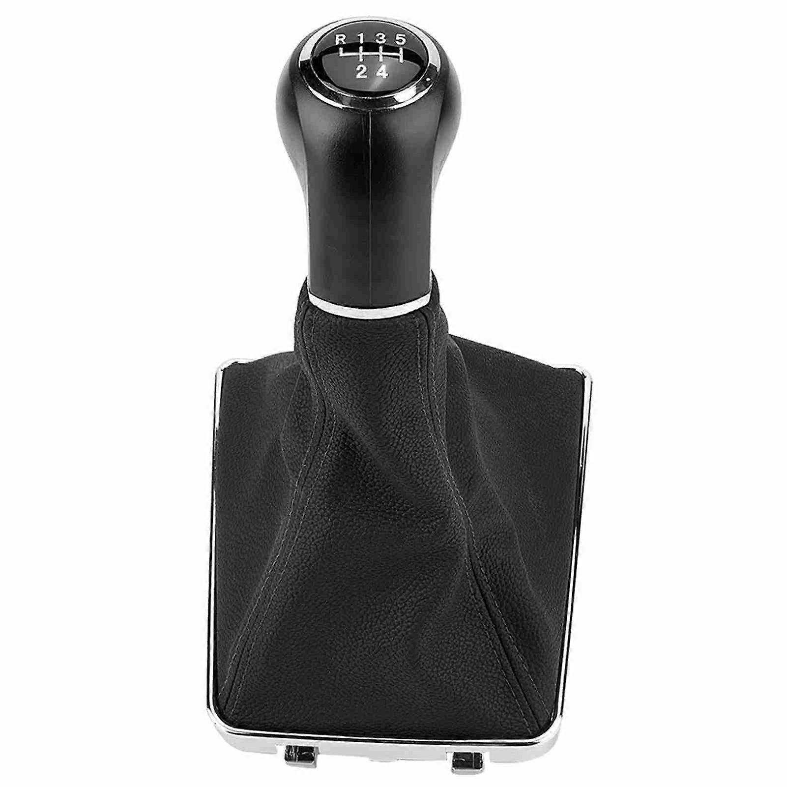 TKSE Gear Shift Knob Gaiter, 5 Speed & 6 Speed Gear Shift Knob Gaiter Boot Cover for Opel Astra III H 1.6 2004‑2010(5 Speed)