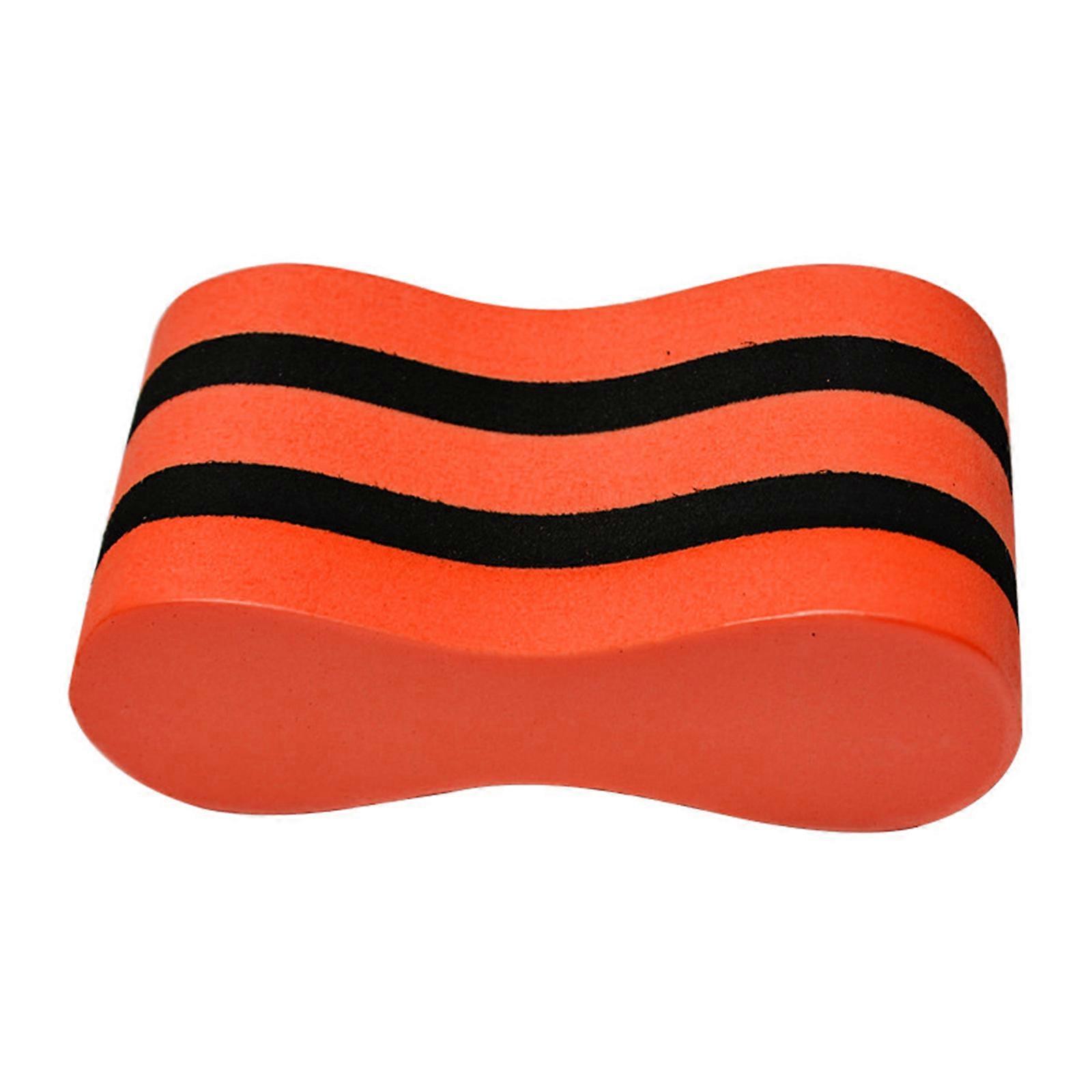 Pool Training Leg Float, Swimming Pool Practice Training Foams Pull Buoy Float Kickboard Pool Fitness Exercise Tool  red and black