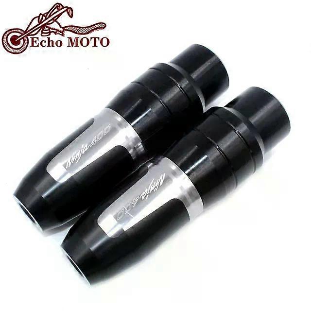 compatible for KA-WA-SAKI NINJA400 NINJA 400 2018 2019 2020 Motorcycle CNC Frame Crash Pads Exhaust Sliders Crash Protector With logo