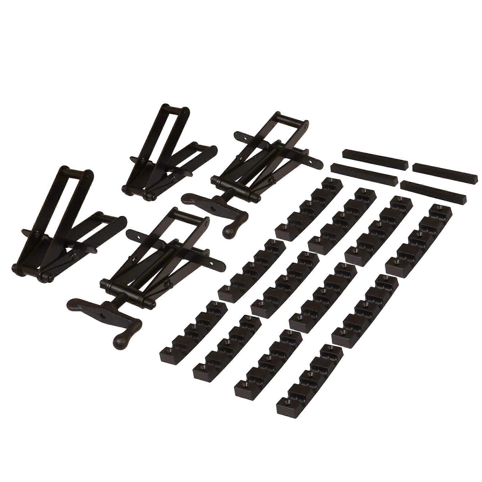 2er-Pack 4-Wege-Druckklemmen für Tischler, Tischler und Möbelbauer
