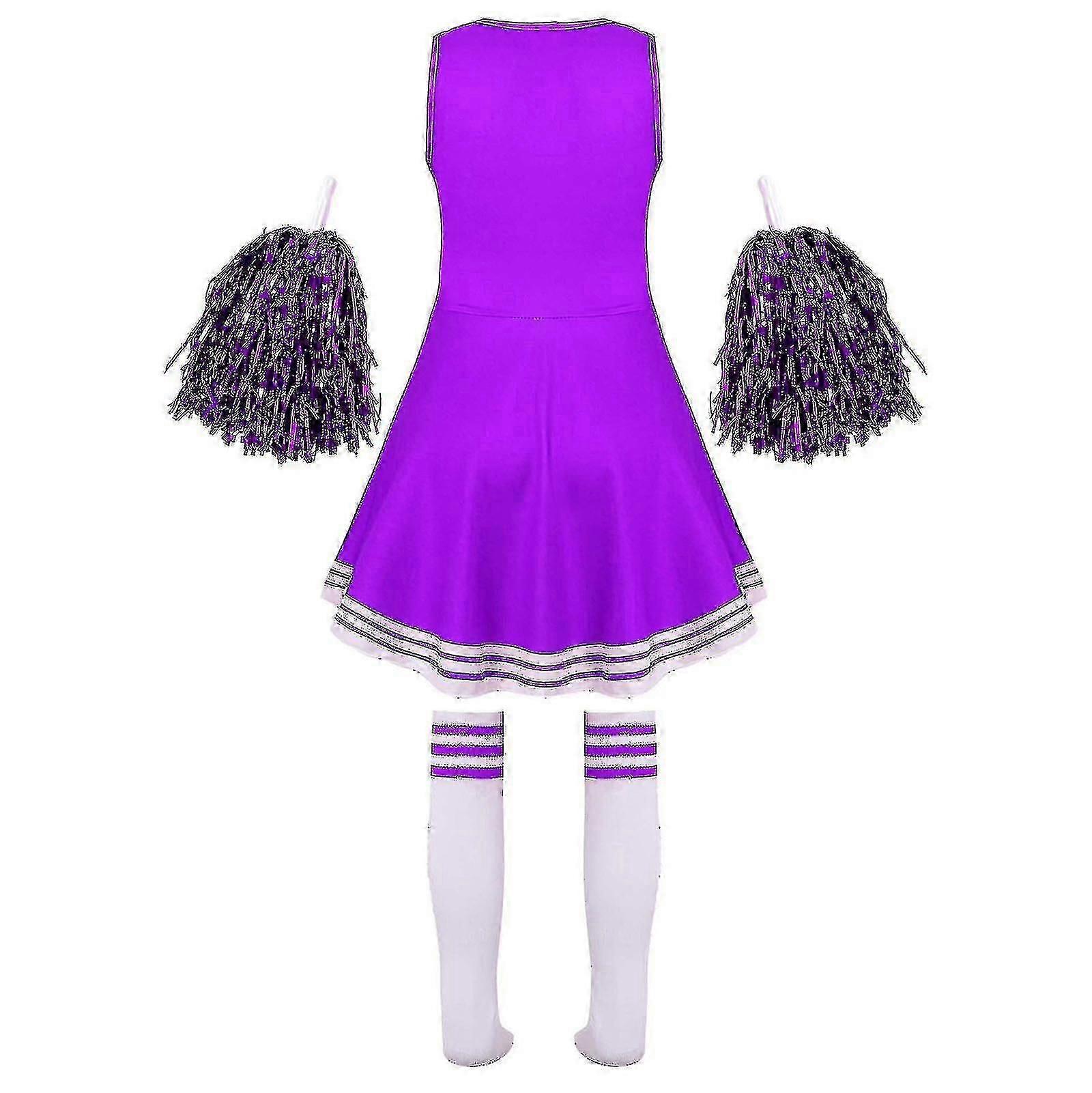 Fete uniforme majorete, uniforme de dans pentru copiipurple