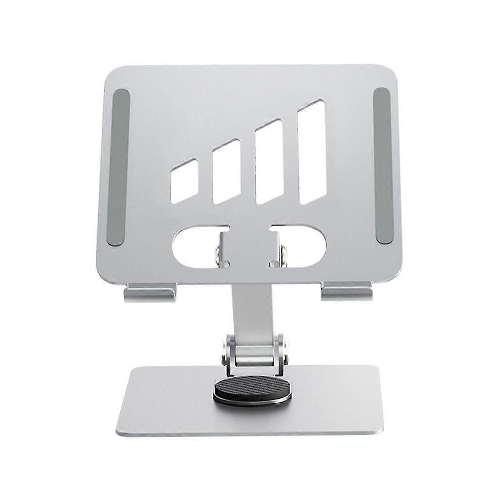 Foldable Tablet Bracket Stand 360 Rotating Hollowed Notebook Holder Bracket for 7.9-12.9inch Tablets Pad Holder Alloy