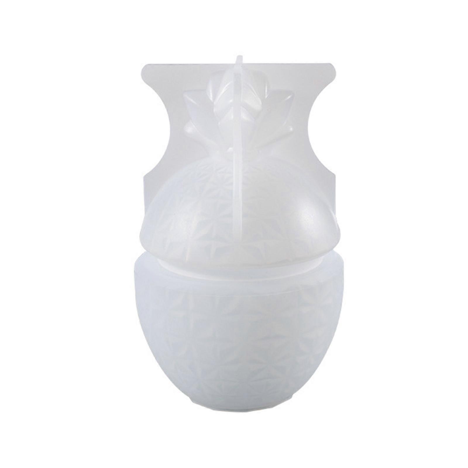 Pineapple Shape Storage Box Resin Mold Silicone Box Mold for Epoxy Casting DIY Decoration Crafts Mold for Trinket Holder