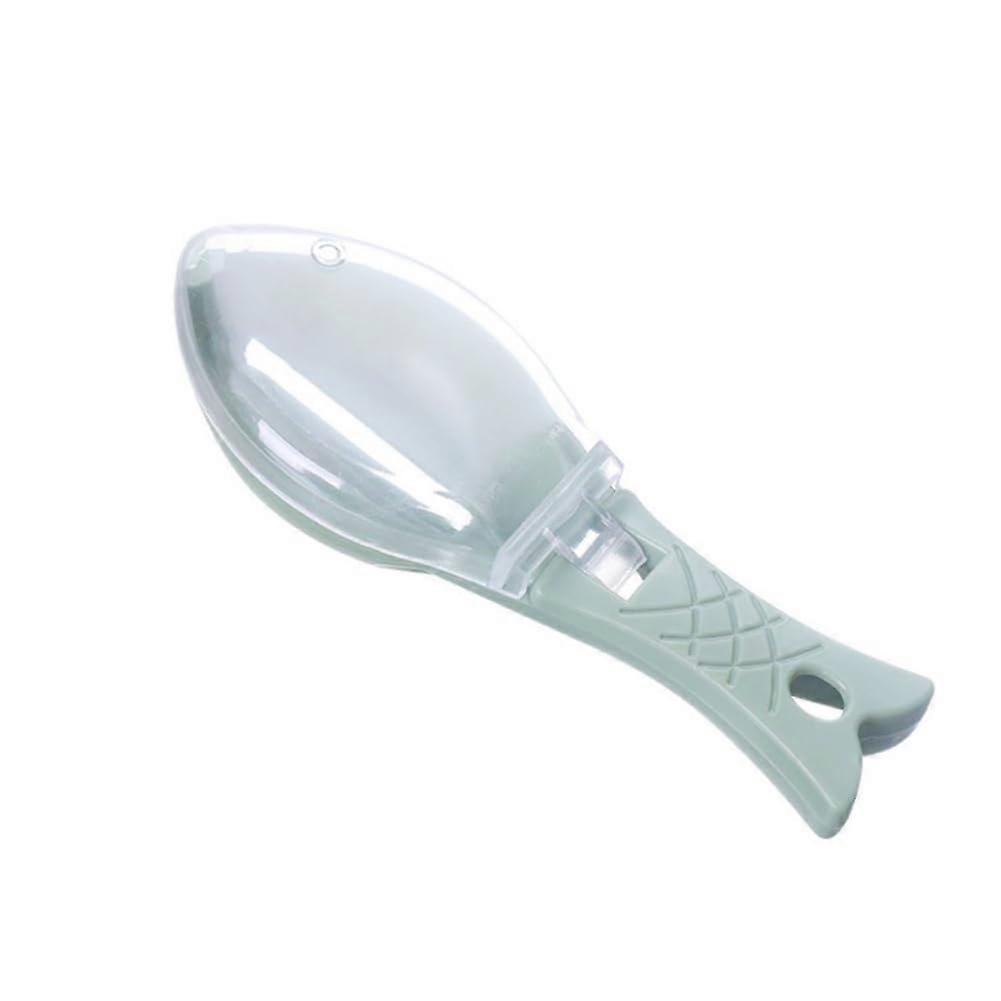 Fish Scaler Tool - Fast Fish Scale Remover, 6.3 Inch Blue Descaler Brush for Easy Cleaning and Scraping
