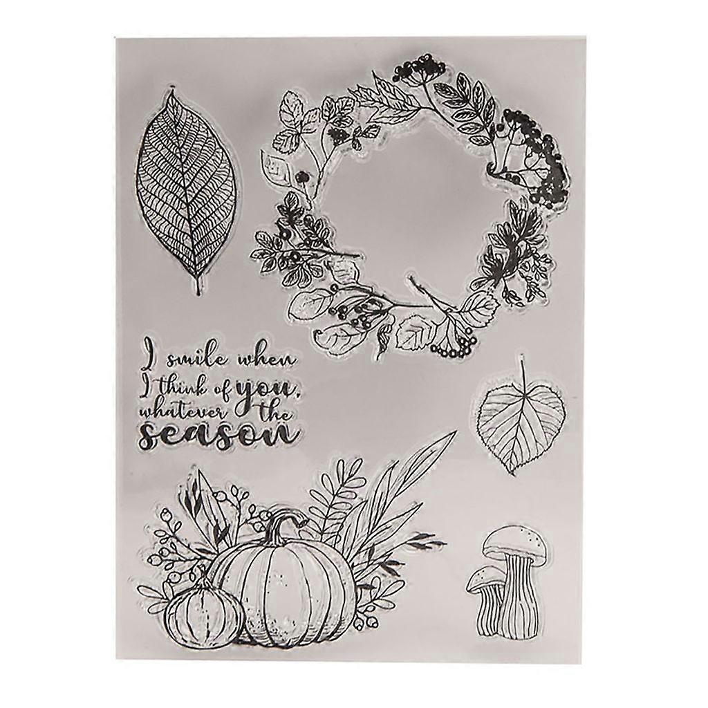 Decorative Background Silicone Stamp for Card Making Scrapbooking Journal