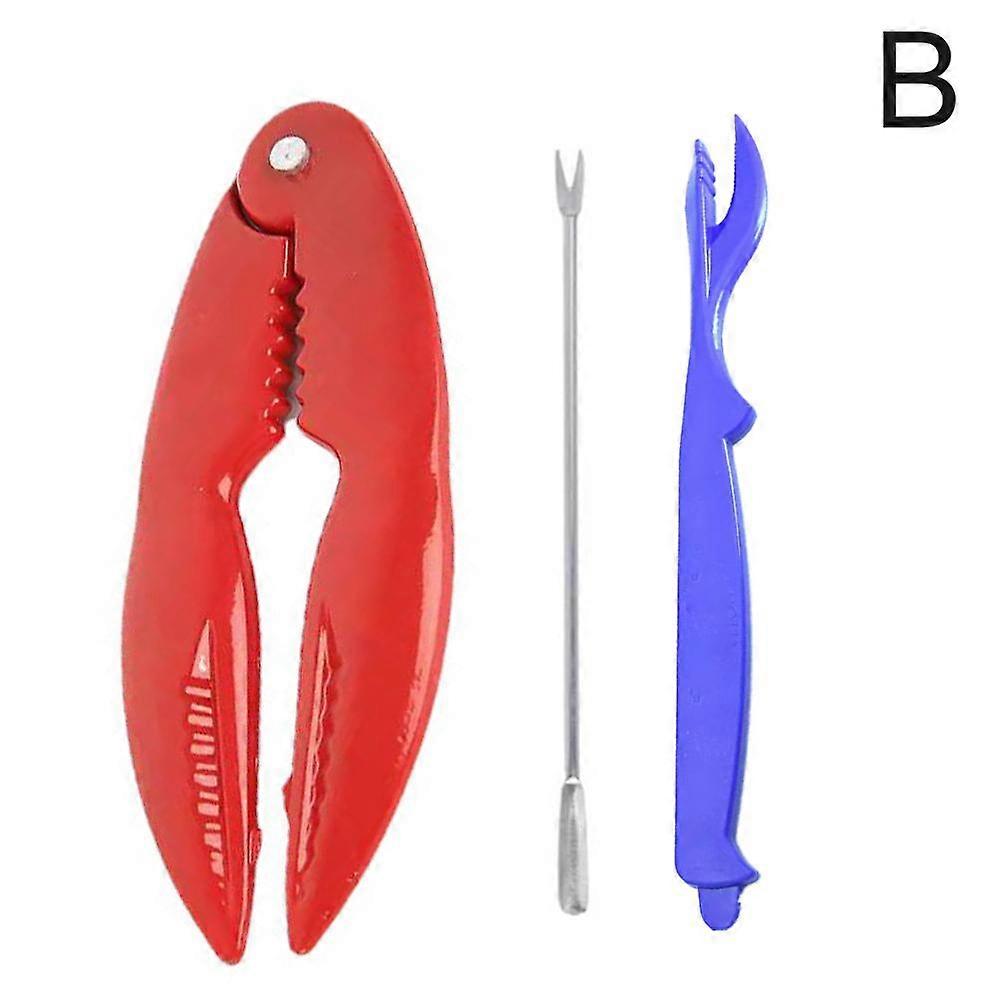 3 Pcs Crab Lobster Crackers Crab Eating Tool Shell Opening Tools