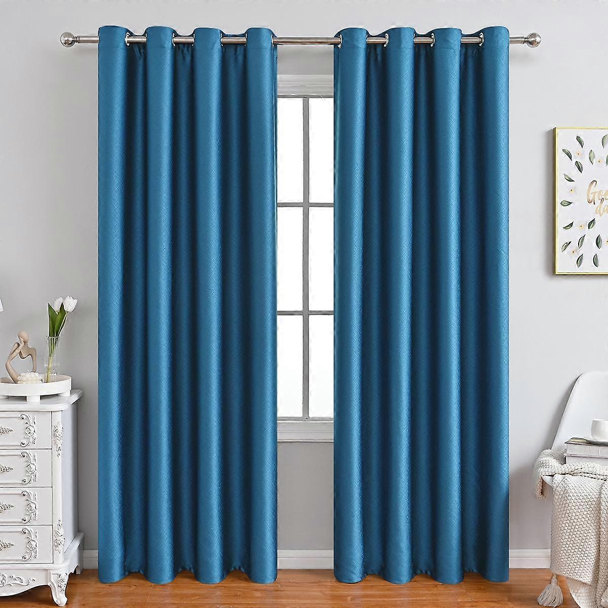 1pc Minimalist and Energy-efficient Prague Blackout Curtains for Bedroom and Living Room