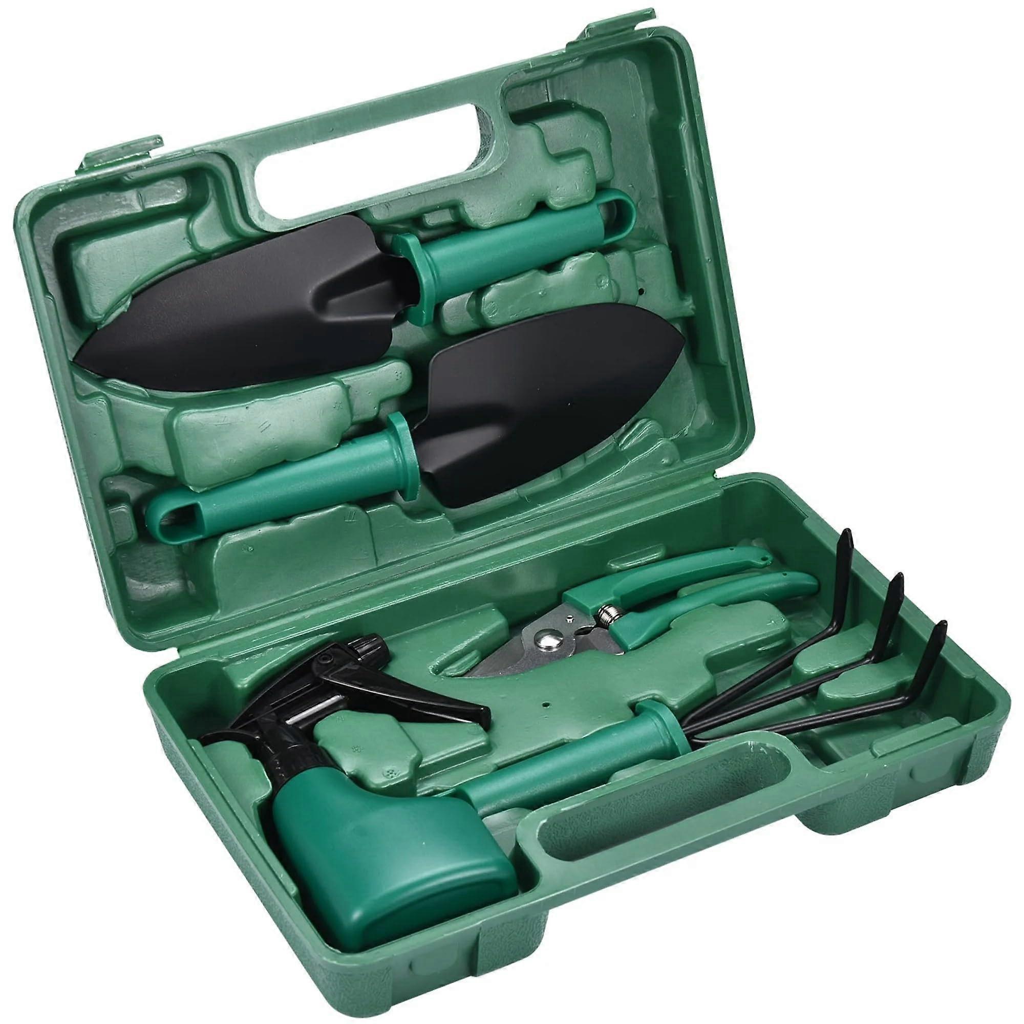 Horticulture Tools 5 Pcs Garden Tools Horticulture Set, Hand Tools Carrying Case