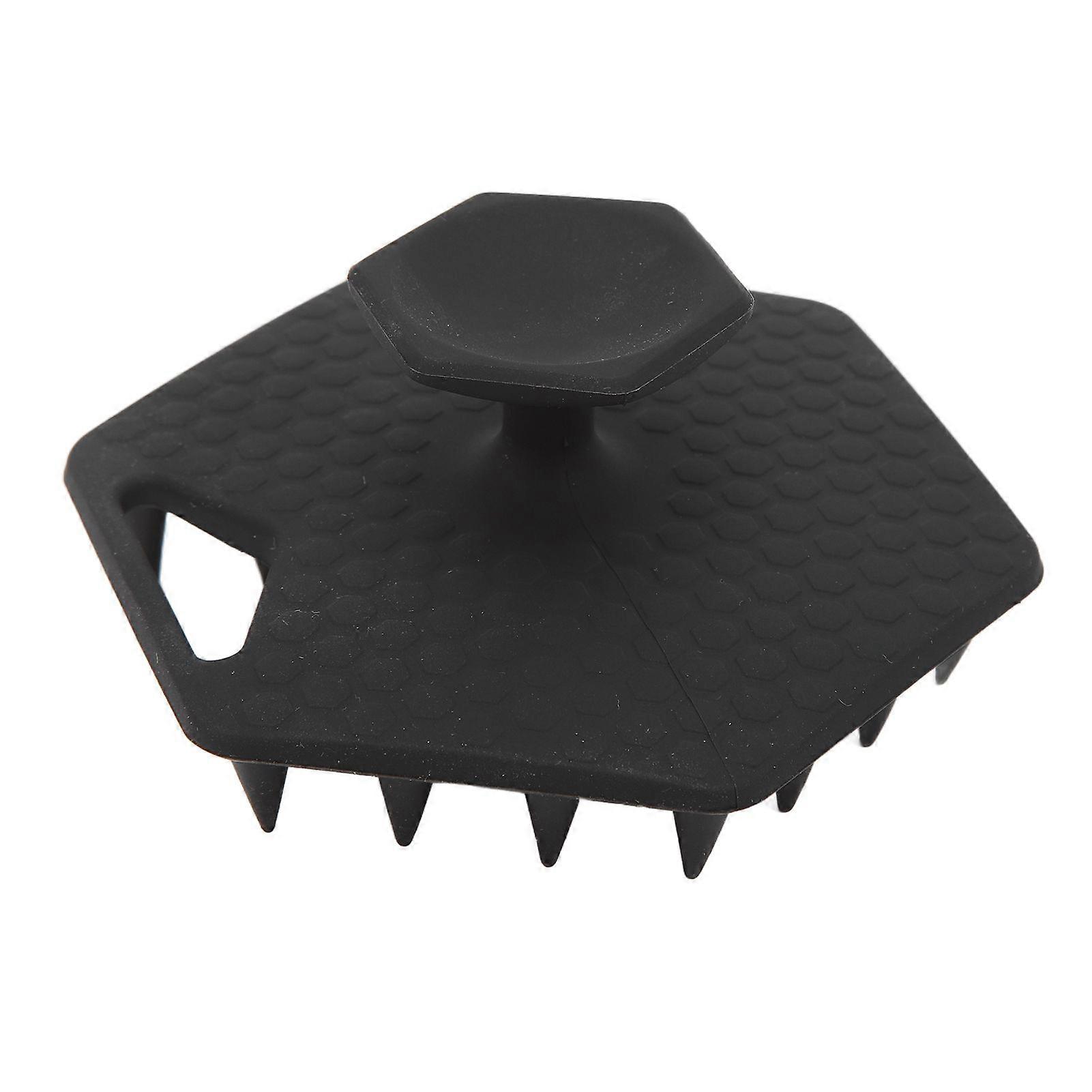 Facial Exfoliating Brush Soft Silicone Beard Brush with Suction Cup