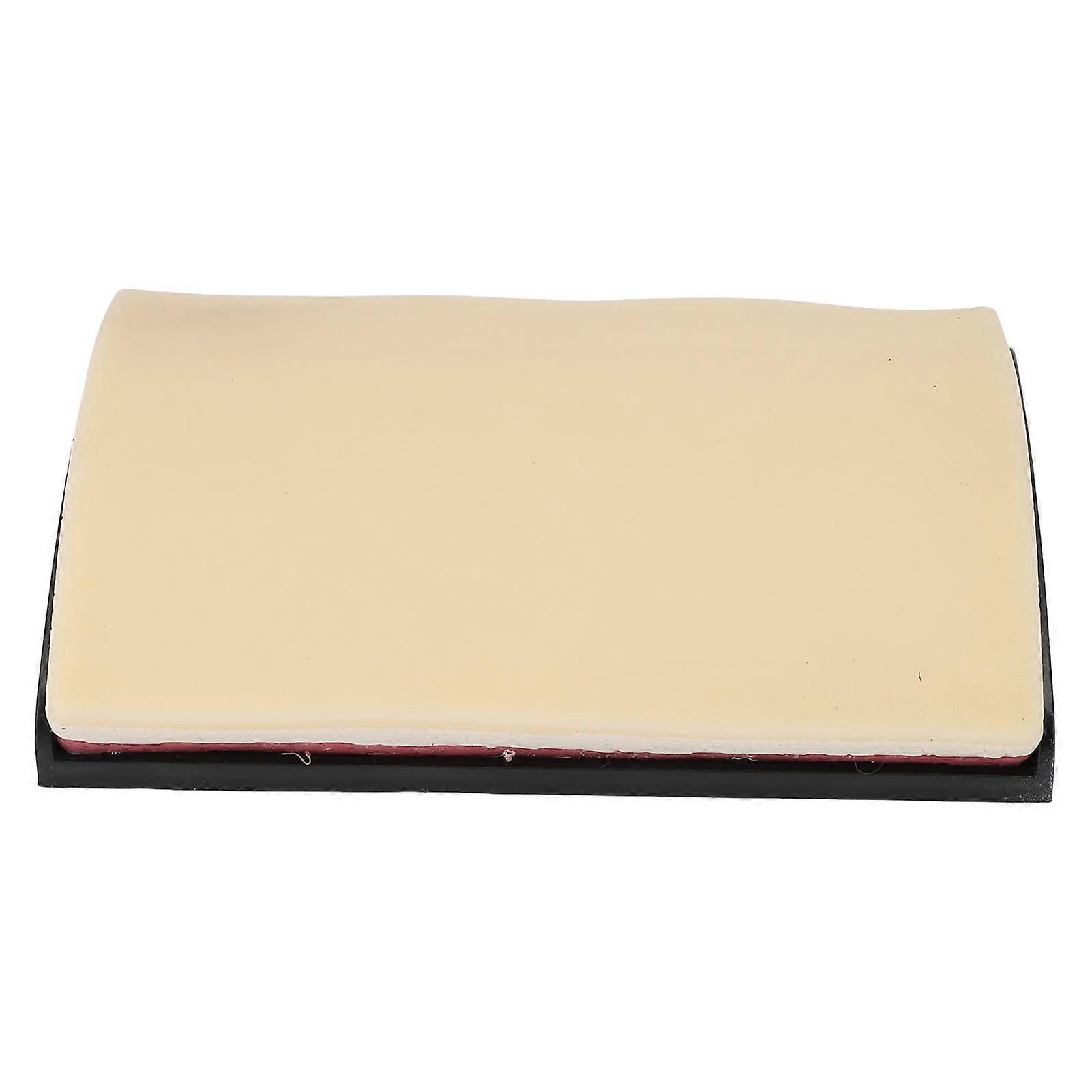 Faux Skin Practice Pad Arc Solid Multifunctional High Strength Silicone Practice Skin for Cosplay