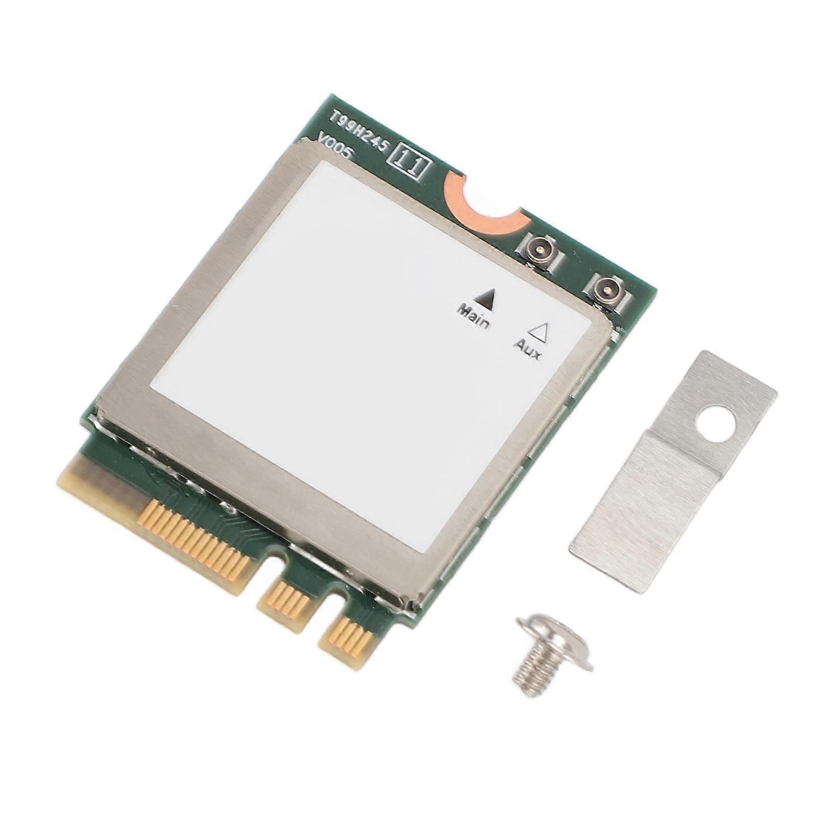 Wireless Network Card MT7921K 1800Mbps M.2 NGFF Interface MU-MIMO Dual Band PC WiFi Card for Work