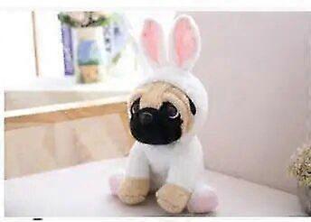 Copii pluș jucărie umplute colorate Shar Pei câine Crăciun cadou de ziua de naștere