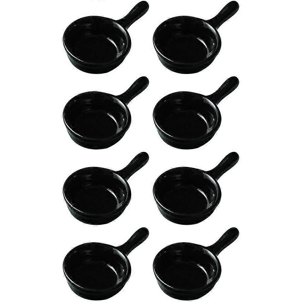 8 Pcs Ceramic Sauce Dishes Chip & Dip