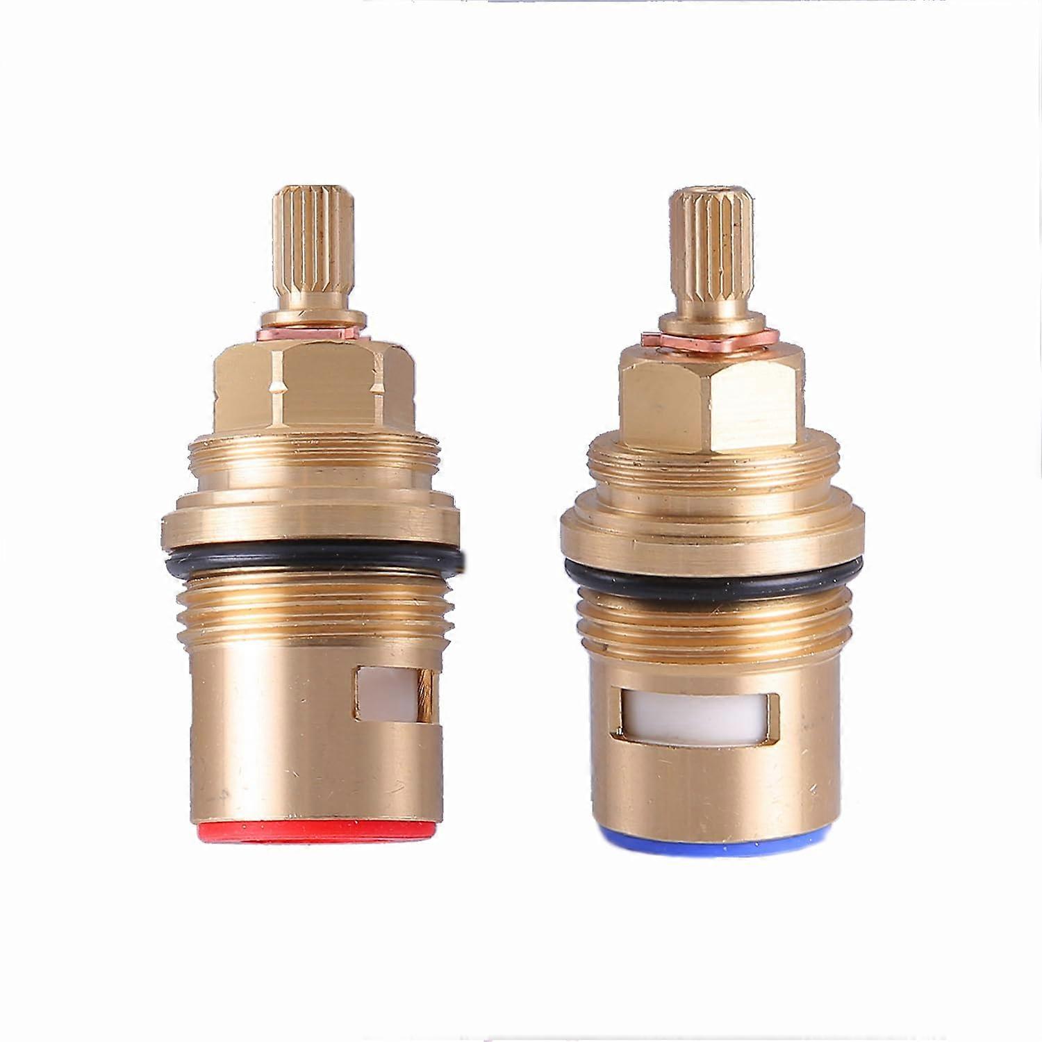 Faucet Hot and Cold Ceramic Cartridges 45882000 45883000 for Grohe Taps - 2 Pack Replacement Parts
