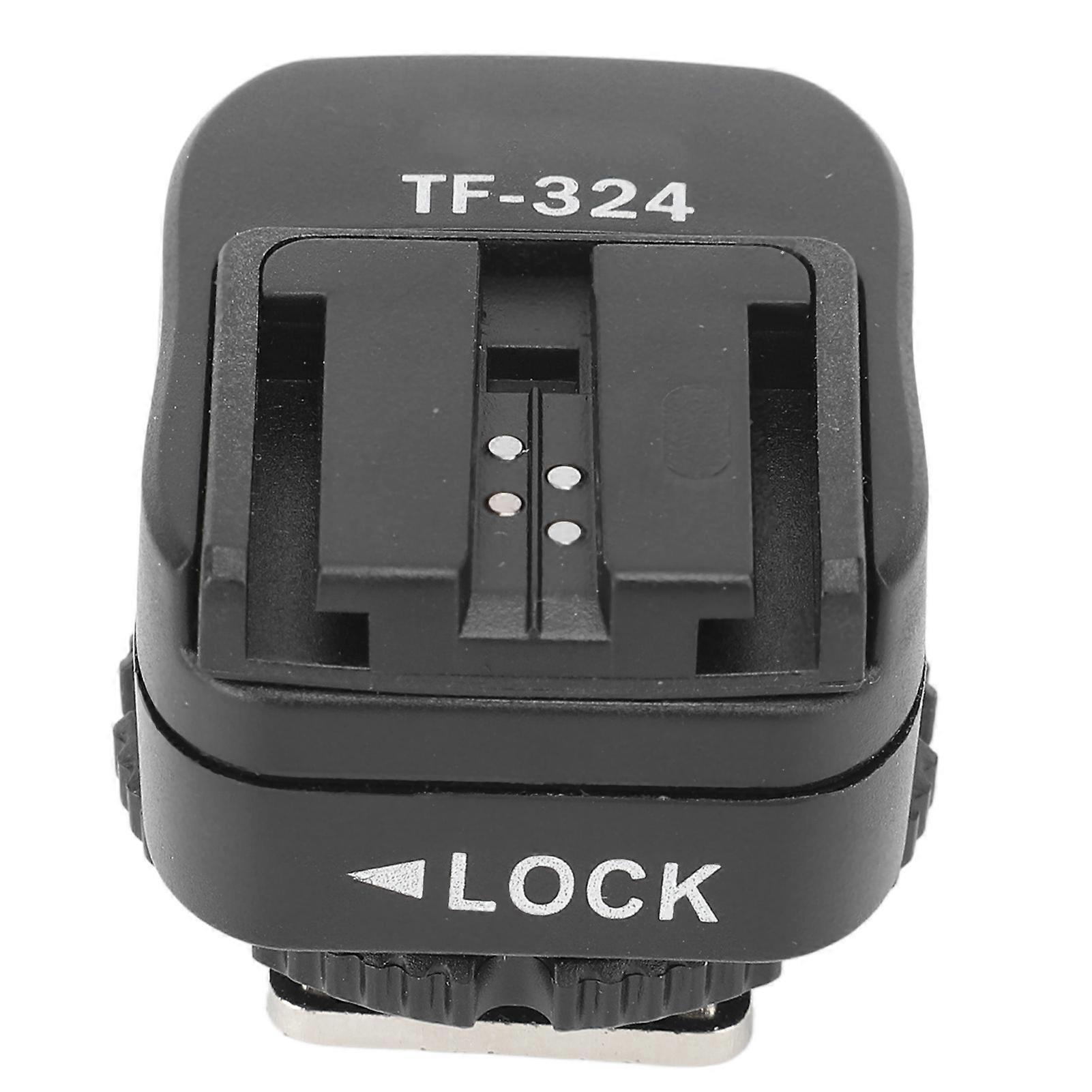 Flash Hot Shoe Adapter with PC Sync Port Easy Installation Stable Connection Camera Accessory for SB900 SB27 SB80DX SB50DX